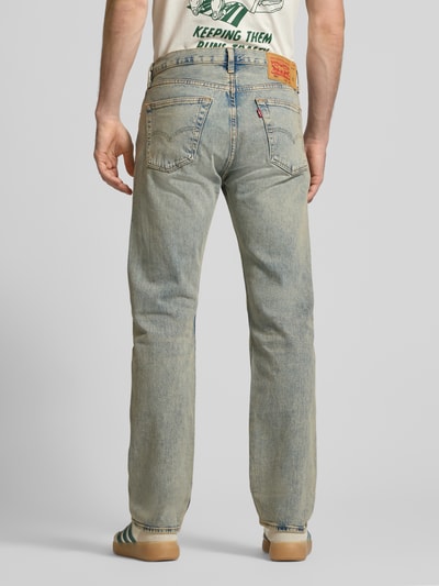 Levi's® Wide Leg Fit Jeans aus Baumwoll-Mix Modell '501®' Schlamm 5