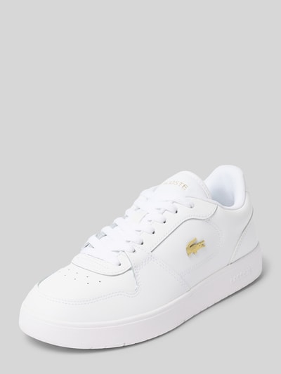 Lacoste Sneaker mit Logo-Patch Weiss 1