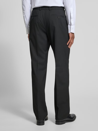 s.Oliver BLACK LABEL Regular Fit Anzughose mit elastischem Bund Black 5