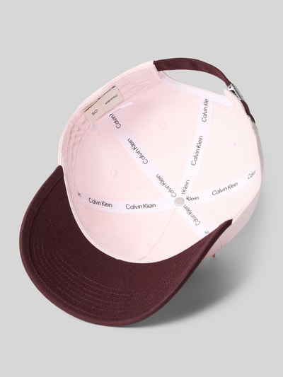 CK Calvin Klein Basecap aus reiner Baumwolle Rosa 2