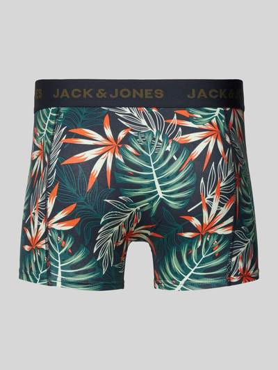 Jack & Jones Boxershort met deelnaden in een set van 3 stuks, model 'LOUI' Kaki - 3