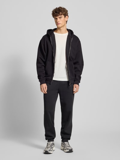 KARL KANI Sweatjack met labelstitching Zwart - 1