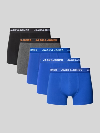 Jack & Jones Boxershort met deelnaden in een set van 5 stuks, model 'BLACK FRIDAY' Koningsblauw - 1