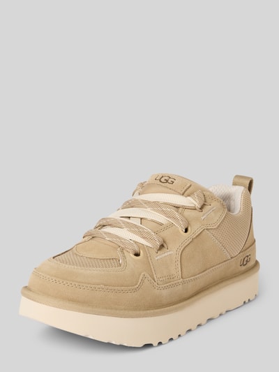 UGG Sneaker mit Label-Details Modell 'LOWMEL' Beige 1