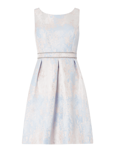 Jake*s Cocktail Cocktailkleid mit Kettchendetails  Hellblau Melange 1