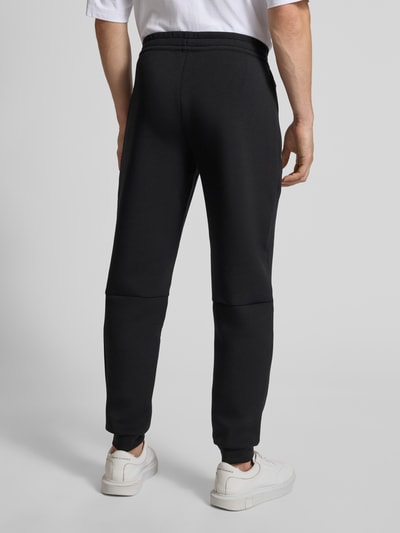 EA7 Emporio Armani Regular Fit Sweatpants mit Logo-Applikation Modell 'Train' Black 5