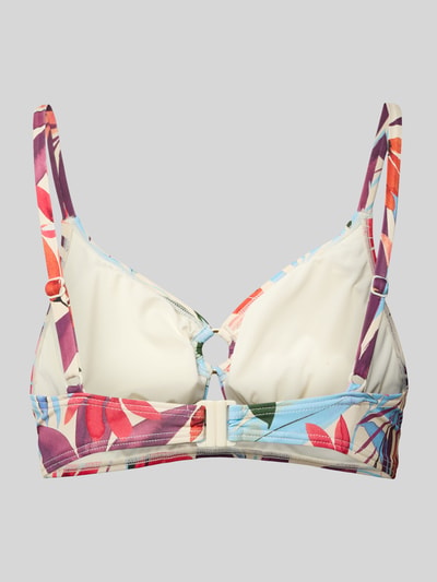 Produktfoto, Bralette-Bikini-Oberteil mit vorgevormde cups Modell 'Imani' van LASCANA, materiaalmix met stretch, verstelbare spaghettibandjes, haakjessluiting, dames