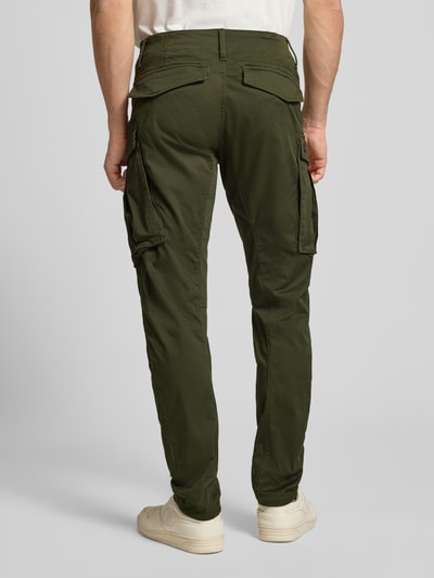 G-Star RAW Regular Tapered Fit Cargohose mit Reißverschlusstasche Oliv 5