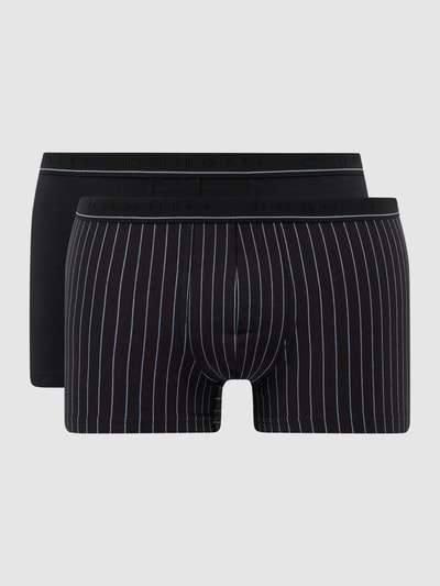 bugatti Trunks mit Stretch-Anteil im 2er-Pack Modell 'Paris' Black 1