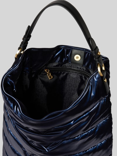 BOGNER Torba hobo z detalem z logo model ‘choulex heather’ Granatowy 5