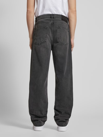 EIGHTYFIVE Baggy Fit Jeans im 5-Pocket-Design Hellgrau 5