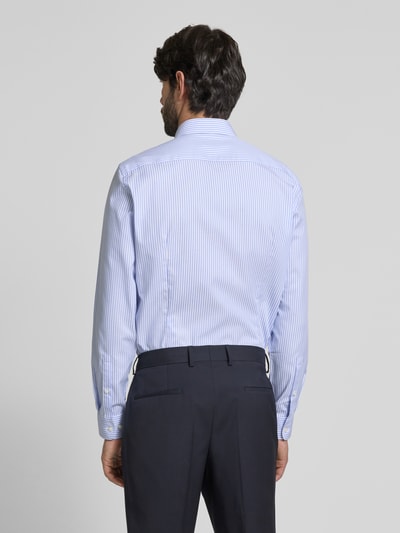 Jake*s Slim Fit Business-Hemd mit Knopfleiste Bleu 5