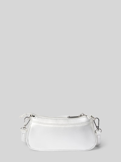 VALENTINO BAGS Schoudertas met labelapplicatie, model 'ELLY' Zilver - 3