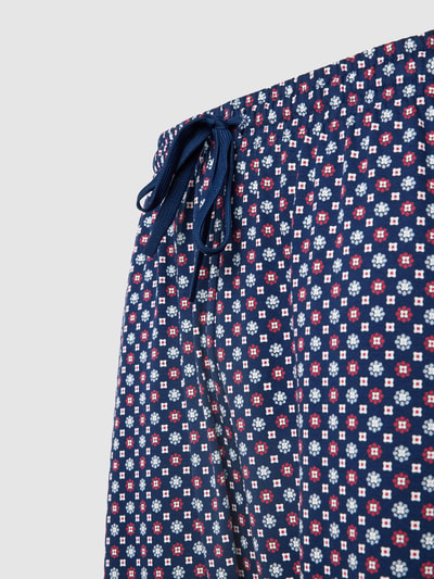 Mey Pyjamabroek met all-over motief Blauw - 2