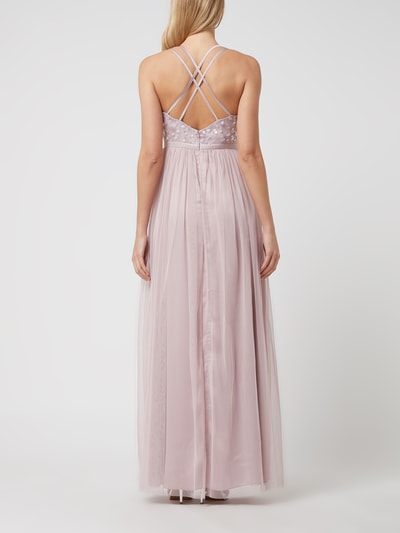 Jake*s Cocktail Abendkleid mit Pailletten  Rose 4