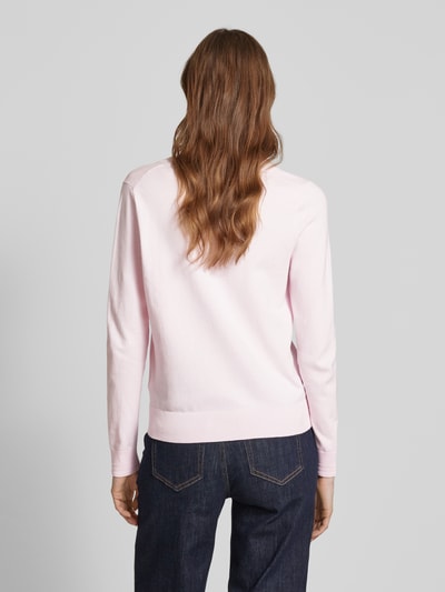 Tommy Hilfiger Strickpullover mit gerippten Abschlüssen Rosa 5