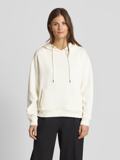 MSCH Copenhagen Hoodie mit überschnittenen Schultern Modell 'Ima Q' Offwhite 4