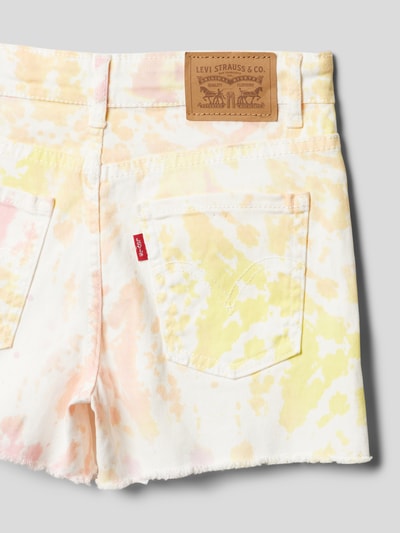 Levi’s® Kids Korte broek in batiklook Wit - 2