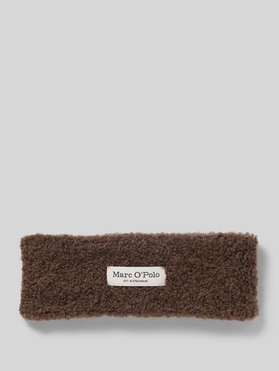 Marc O'Polo Opaska z mieszanki wełny i wełny z alpaki Ciemnobrązowy 1