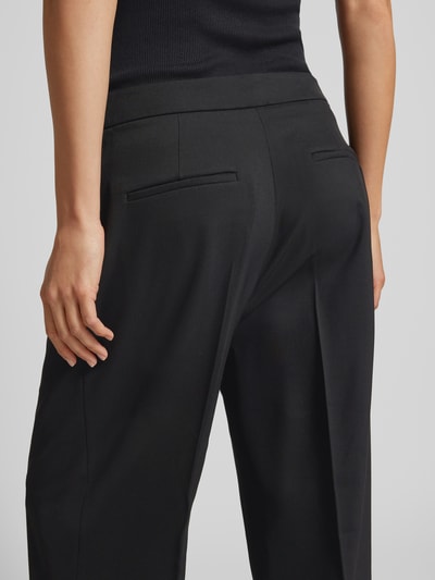 Calvin Klein Womenswear Wide leg pantalon met bandplooien Zwart - 3