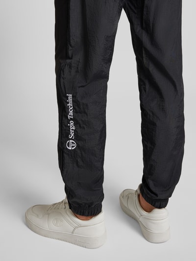 SERGIO TACCHINI Sweatpants met elastische band, model ‘PATRICK’ Zwart - 3