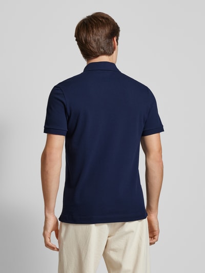 Lacoste Regular Fit Poloshirt mit Label-Badge Modell 'CORE' Marine 5