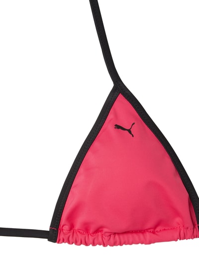 Puma Bikini-Oberteil mit wattierten Cups - chlorresistent Pink 2