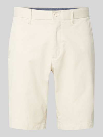 Tommy Hilfiger Relaxed Fit Chinoshorts aus Baumwoll-Mix Modell 'HARLEM' Ecru 2