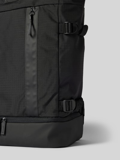 Strellson Plecak z fakturowanym wzorem model ‘sebastian’ Czarny 3