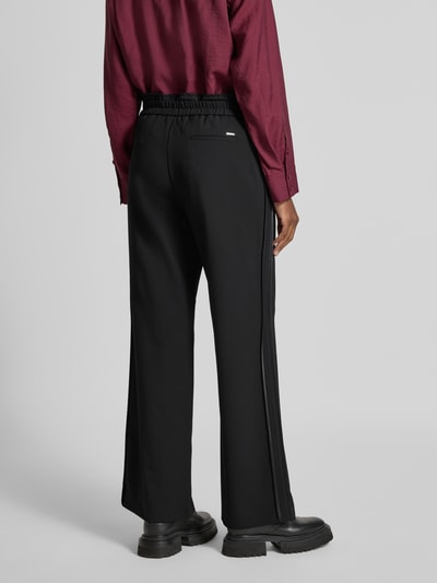 Brax Spodnie materiałowe z elastycznym pasem model ‘MAINE’ Czarny 5