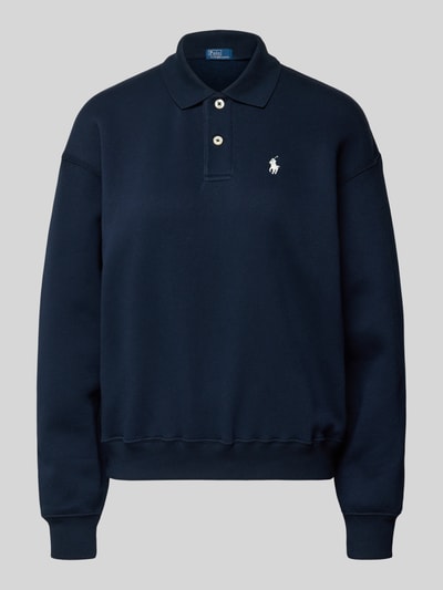 Polo Ralph Lauren Sweatshirt met polokraag Marineblauw - 2