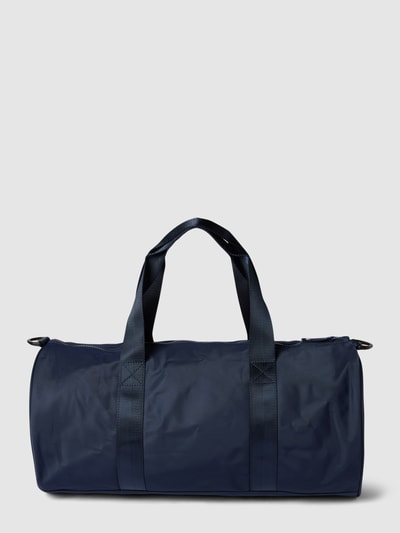 Gant Sporttas met labelprint, model 'GYM BAG RETRO SHIELD' Marineblauw - 5