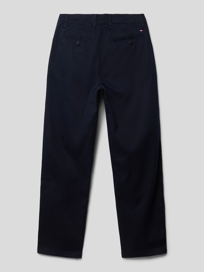 Tommy Hilfiger Teens Chino mit Bundfalten Modell 'PLEATED' Marine 3