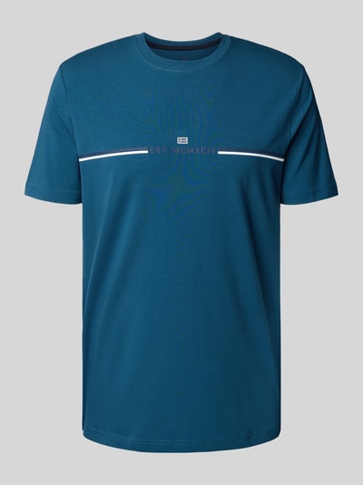 Christian Berg Men T-shirt met ronde hals Petrol - 2