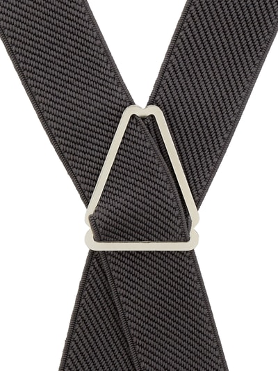 Lloyd Men's Belts Hosenträger in X-Form Dunkelgrau 2