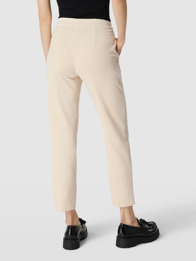 Marc Cain Stoffen broek in riblook Ecru - 5