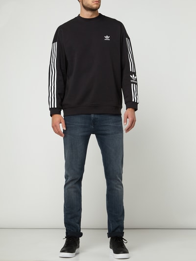 adidas Originals Sweatshirt aus Baumwolle und recyceltem Polyester  Black 1