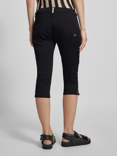 Buena Vista Spodnie capri w jednolitym kolorze model ‘Malibu’ Czarny 5