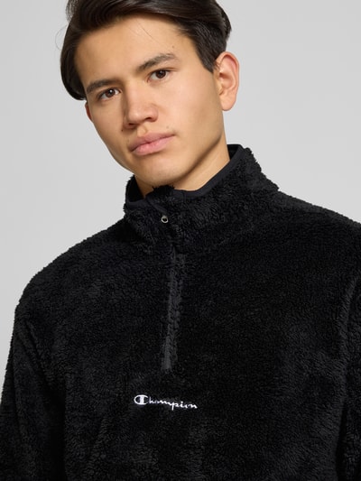 CHAMPION Sweatshirt mit Stehkragen Black 3