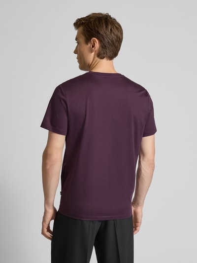 JOOP! Collection Regular Fit T-Shirt aus reiner Baumwolle Modell 'Cosmo' Purple 5
