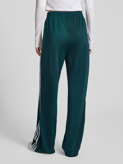 adidas Originals Spodnie dresowe z elastycznym ściągaczem Ciemnozielony 5