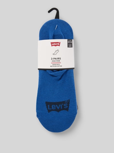 Levi's® Sneakersocken mit Label-Detail Modell 'BATWING' im 3er-Pack Royal 3