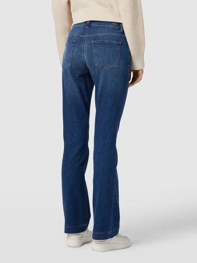 MAC Flared cut jeans met steekzakken Blauw - 5