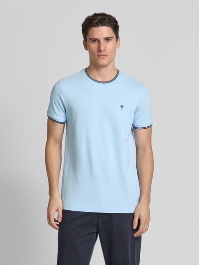 JOOP! Collection T-shirt met logoprint, model 'Platon' Bleu - 4