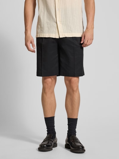 Les Deux Shorts mit Bügelfalten Modell 'Randall' Black 4