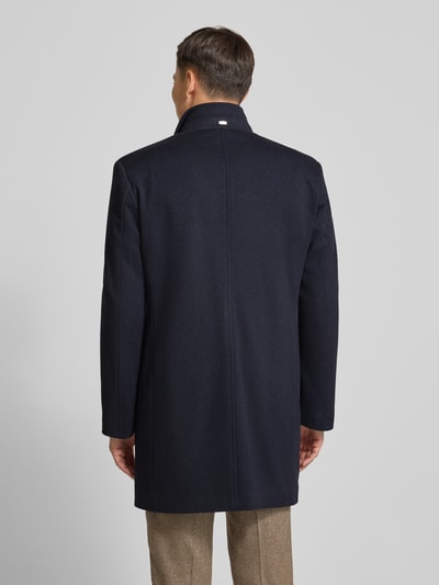 bugatti Mantel mit Stehkragen Marine 5