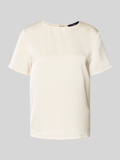 Weekend Max Mara T-Shirt mit Rundhalsausschnitt Modell 'GILBERT' Offwhite 2