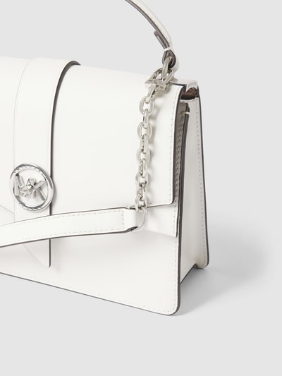 MICHAEL Michael Kors Handtasche mit Label-Applikation Modell 'GREENWICH' Weiss 3