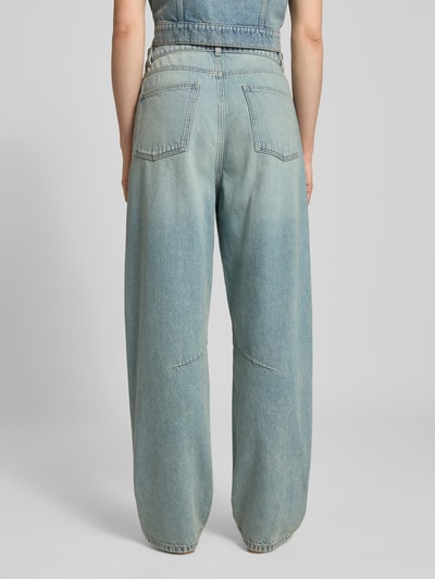 Jake*s Casual Baggy Fit Jeans im 5-Pocket-Design Jeansblau 5