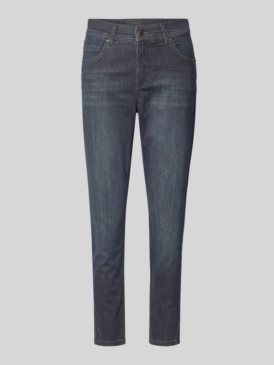 Angels Slim Fit Jeans mit verkürztem Schnitt Modell 'ORNELLA' Marine 2